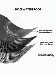 Meoky Large Capacity Insulated Lunch Bag With Shoulder Strap – Reusable Waterproof Cooler Tote For Women & Adults, Leakproof Thermal Bento Lunch Box With Thick Aluminum Lining, Ideal For Work, School, Office, Travel, Picnic & Camping - Black - View 4