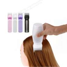 1件美发沙龙干洗喷雾瓶、梳子、染发剂瓶、染发膏容器、量杯、烫发液瓶、美发沙龙工具