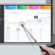 1M retractabil predare stick tablă albă ecran tactil indicator tijă telescopică portabilă prezentator stick de citire echipamente educaționale școală rechizite de birou