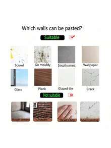 10 件现代白色大理石剥离粘贴瓷砖防溅板，厨房/浴室自粘乙烯基防溅板，易于搭配的设计，23.62X11.81 英寸 - 彩色 - 查看 2