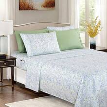 Elegant Comfort, Softest, Coziest 6-Piece Sheet Sets! 1500 Hotel Quality Luxurious Wrinkle Resistant Damask Stripe Bed Sheet Set, Black - Bedding 2025 - 安妮塔.格林 - 查看 10