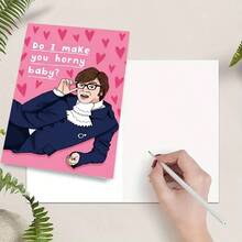 1 pieza Tarjeta divertida y juguetona para el Día de San Valentín para él o ella - Regalo humorístico para aniversario o cumpleaños con un mensaje juguetón, perfecto para esposo, novio, esposa, novia - Incluye sobre rojo