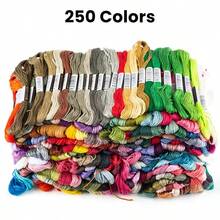 447 Pcs Cross Stitch Fixed Color Embroidery Line Hand-Woven Embroidery Line DIY Color Embroidery Line Color Random Set - Multicolor - View 21