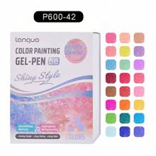 24/36/54/72 Color Highly Attractive Flash Special Effect Painting Pen Set, DIY Fluorescent Pen Color Painting Pen Set, Large Ink Volume, 1mm Ballpoint Pen Tip, Painting Graffiti Handbook Writing Stackable Color, Used For Painting Graffiti Outline Coloring Manual Decoration Greeting Card Writing, Suitable For Daily Gift Giving, Back To School Season