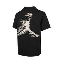 Nike Men's AS DF SPRT JDN SS CREW Short Sleeve T-Shirt, Knitted Crew Neck Crop Top THQ8971-010 - Black - View 2