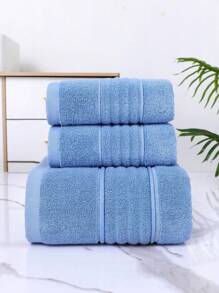 1pc Bath/Hand Towel, Simple & Elegant Luxury, Everyday Bathroom Face Towel, Super Soft, Absorbent, Skin-Friendly, Suitable For Bathroom, Gym, Hotel, Beach Vacation, Daily Essential, Perfect Gift For Home & Travel