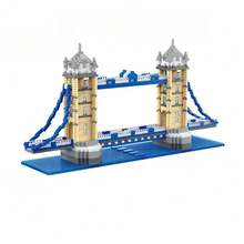 3600 件著名地标大本钟积木套装 - 3D 拼图,用于提高认知能力,是送给年轻建筑师的理想生日或节日礼物,ABS - 混合颜色,适合 12 岁及以上儿童 - In bag - 查看 10