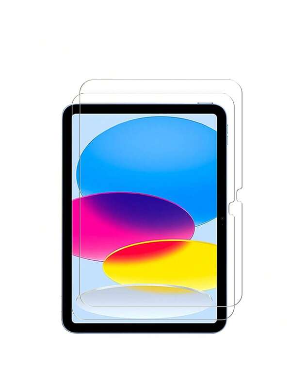 2pcs HD Tempered Glass Screen Protector Compatible With IPad / IPad Air/Pro/ Mini/1/2/3/4/5/6/7/8/9/10//Th Gen/8 Inch /9.7 Inch/10.2 Inch/10.5 Inch/10.9 Inch/11 Inch/12.9inch /2016-2022/IPad Air 2024/IPad Pro 2024/IPad 10th Gen (10.9-Inch)2022