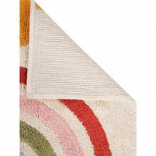 RAINBOW Pattern Bath Rug Tufted Bathroom Rug Bathroom Dr - Set of 1 - View 3