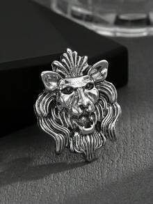1 件时尚复古动物设计胸针，适合男士和女士，日常装饰或礼物
