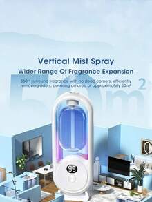 1pc Automatic Essential Oil Diffuser For Home And Hotel, Air Freshener For Toilet And Bathroom, Aromatherapy Machine For Scenting Room, Fragrance Sprayer For Aromatic Impact