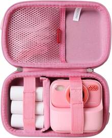 Hermitshell Hard Travel Cimizi/ESOXOFFORE/Mgaolo/BOFIDAR/LETSHAHA/MindPal Upgrade Kids Camera Instant Print (Only) (Blue) - Pink - View 1