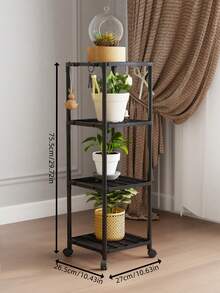 1 kệ hoa lăn 3-9 tầng, giá đỡ cây đứng đa năng cho phòng khách, ban công, sân vườn, trang trí nhà cửa - Phong cách mùa xuân - Nhiều màu - Xem 2