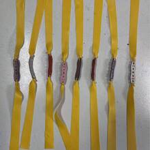 6pcs/10pcs Hunting Slingshot Rubber Band 0.75mm Flat Latex Slingshot Elastic Material, Random Color - Yellow - View 10
