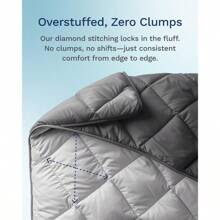 All Seasons Twin Twin XL Down Alternative Reversible Quilted Comforter Breathable Twin Extra Long Premium Soft Microfiber Gray