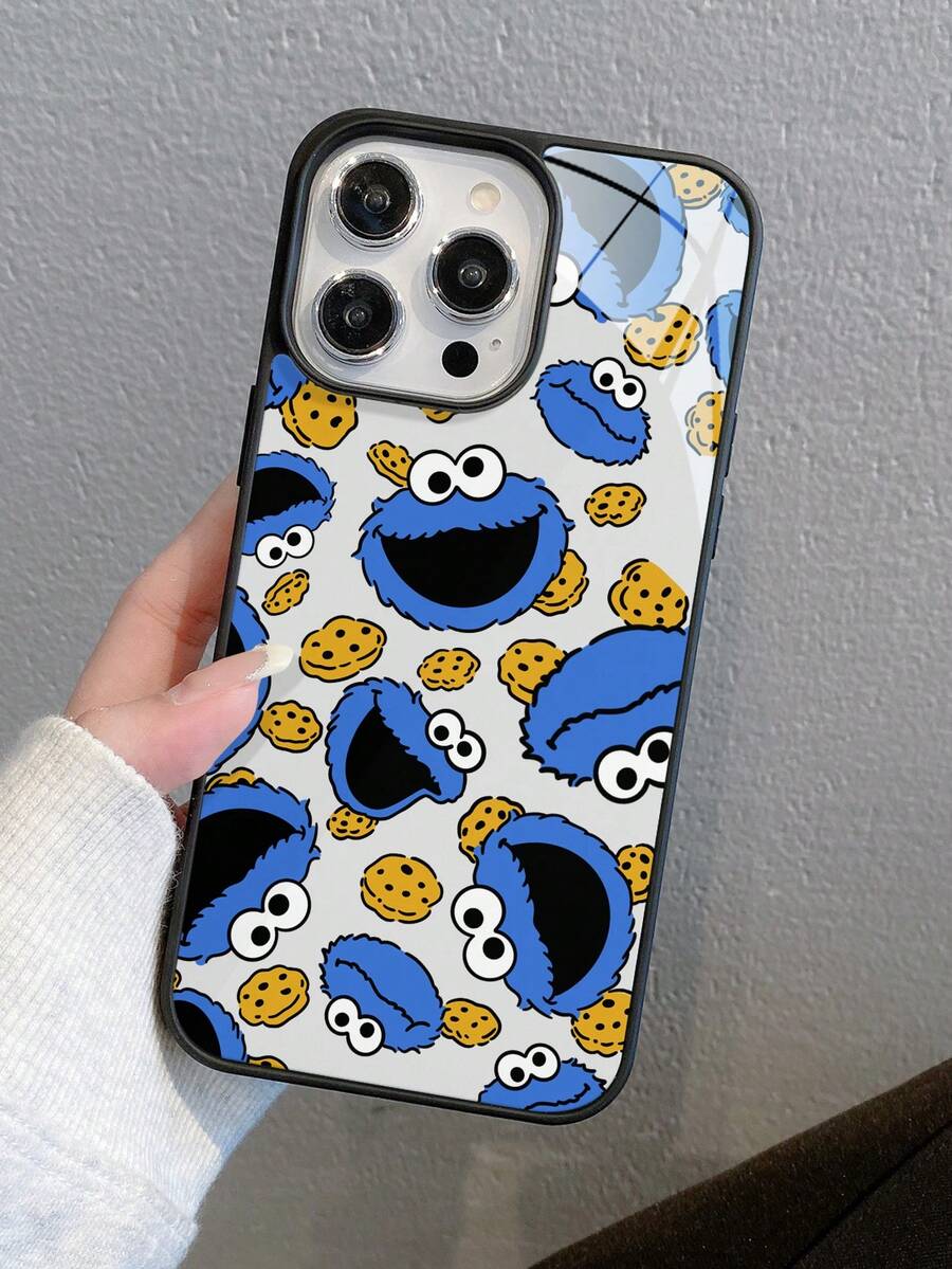 Cookie Big Mouth Monster Phone Case Y2K High-Quality Shock-Resistant Phone Cases For Apple 7/8/11/12/13/14/15/16 Series And Galaxy S22/23/24/25 Series - The Perfect Gift For Birthdays, Girlfriends, Boyfriends, Friends And Yourself!