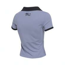 Puma Women All In Good Time Polo Knit Short T-Shirt 69277492