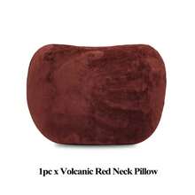 For BMW 3 5 7 X Series Car Seat Headrest Neck Pillow For G20 G21 G11 G12 G30 G31 X1 F48 X3 G01 X5 F15 G05 X6 F16 G06 Accessories - 1pc Volcanic Red - View 13