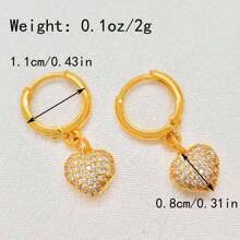 Brincos banhados a ouro pequenos brincos redondos joias da moda para mulheres presentes argolas piercings brincos de ouro acessórios para piercings