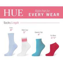 Calcetines HUE Cushion Crew, paquete de 3 pares, calcetines para mujer - Feliz cumpleaños - Ver 2