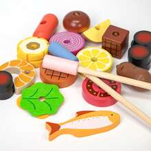 33 件厨房玩具套装，烧烤玩具烤架，烹饪玩具套装，小厨师玩具，儿童烧烤玩具套装，儿童互动烧烤，男孩女孩生日礼物