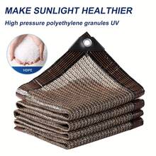 Outdoor Shade Canvas - 90% Blackout, UV And Wind Resistant Heavy Duty HDPE Fabric, Black Rectangular Canopy For Patio, Gazebo, Patio, Lawn, Backyard Sunshade - 100cm*300cm Khaki - View 6