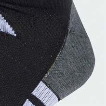 Adidas 3双男女款短袜超值装，PRF T CC LOW JC6449 - 黑色 - 查看 4