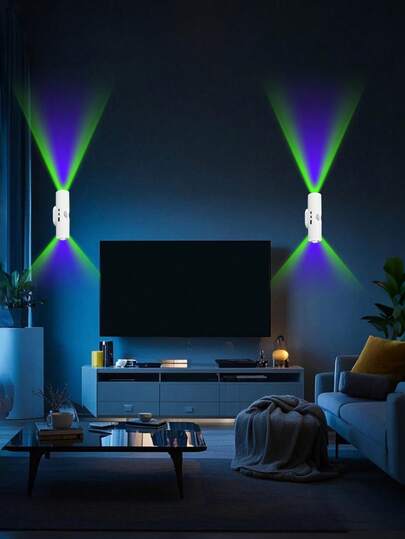 1pc Magnetic Rechargeable LED Wand Light, Motion Sensor Night Wireless Lamp, Battery Powered, Adhesive Rotatable, Portable Easy Installation, Adjustable Temperature Brightness, Corridor, Bathroom, Bedroom, Kitchen, Cabinet, Stairs, Entrance, Bedside, Table, Closet, Home Living Room Bedside Cordless Verlichting view 3