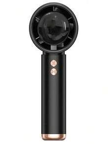 1 件手持式 USB 迷你涡轮风扇，男女通用，光滑机身，冰凉触感，大容量电池，多色，可调节 100 档风速，强劲气流，超静音，适用于户外露营、旅行、海滩、运动、办公室、学校、日常使用