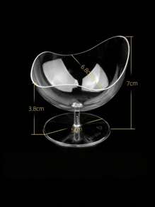 Appetizer Spoons Tear Drop Mini Appetizer Plates Plastic Catering Supplies Disposable Tasting Spoons Asian For Desserts Sauces Sushi Ice Cream Sample Serving Party(Black)