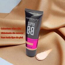 Set Super Primer y BB Cream 2 en 1 maquillaje profesional minimiza poros alta cobertura para piel grasa mixta base maquillaje efecto mate larga duración perfeccionador facial - Multicolor - Ver 4