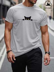 Men T-Shirts - Gris Claro - Ver 1