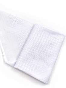 1pc Arabic Shemagh Headscarf, Keffiyeh Arab Headscarf, Scarf Desert Tactical Scarf Neck Keffiyeh Dubai For Men & Women, Red Boho Polyester Head Wrap, All Season