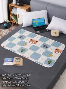 Reusable Leak-Proof Menstrual Pad, Waterproof Washable Mattress Pad, Mattress Protector, Suitable For Women To Use During Menstruation, Incontinence, Bedwetting, Adults And Elderly