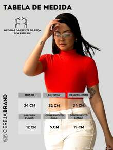 Women Tops - 橘色 - 查看 8