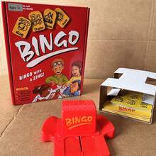 Children's Educational BINGO GAME, English Word Learning Toy Board Game. A Classic Bingo Game, Very Suitable For Family Gatherings And Holiday Gifts.