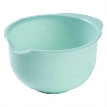 1 pieza/Set de 3 piezas Juego de tazones de plástico para mezclar ensaladas, juego de utensilios de cocina con plato de frutas plegable