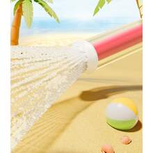 1 件便携式户外水战玩具，带拉出式水枪，手持拉出式喷水烟花水枪，户外沙滩戏水玩具，送给朋友的夏季礼物