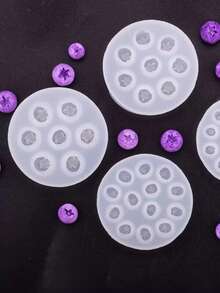 1 件蓝莓覆盆子黑莓硅胶模具，DIY 蓝莓覆盆子蜡融化模具 - 白色 - 查看 3