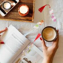 45 Blank Acrylic Bookmarks With 45 Colored Tassels, Transparent Acrylic Craft Bookmarks, Unfinished Acrylic Book Markers, Suitable For DIY Projects, Offices, Gift Labels, And Graduation Gifts School Supplies, Back To School