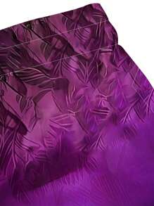 Pantalones cortos de gimnasio con estampado de hojas de camuflaje para hombres - Tela de poliéster transpirable, sin estiramiento, adecuados para vacaciones en la playa y actividades al aire libre, lavables a máquina - Serie de verano, pantalones cortos para hombres, diseño hawaiano