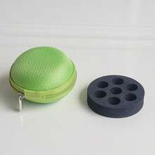 Estuche portátil para aceites esenciales con 7 botellas, bolsa para perfumes, caja para aceites esenciales, organizador de viaje, soporte de transporte, bolsa de almacenamiento, artículos esenciales para vacaciones, verano, vuelta al colegio, bolsa para la escuela, bolsa de viaje para mujeres, bolsa de maquillaje para viajes - Multicolor - Ver 13