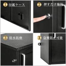 Integrated Delivery Box With Post, Mailbox, Large Capacity, Waterproof And Dustproof, With Lock, Delivery Box, Delivery Box, Mailbox, Storage Box, Newspaper Box, Mail, Mail Delivery, Easy Assembly, Delivery To Door, Can Store Newspapers And Mail, No Need To Worry About Delivery Time, Delivery To Door, Anti-Theft