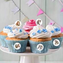 500 件花马贴纸卷乙烯基贴纸剪贴簿、日记本、笔记本电脑、保险杠、滑板、水瓶、电脑、手机、卡通动漫 - 彩色 - 查看 7