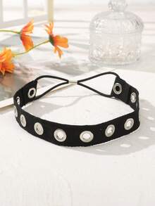 Women Bandana 1pc Street-Chic Style Hollow-Out Metal Hair Band Fashion Hair Accessories Soft Headband Fall Winter For Vacation Outfits Woman - Multicolor - View 12