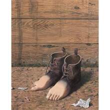 1pc/3pcs Wall Arts Posters Optional Frame Modern Surrealism Rene Magritte Classic Artwork Reproduction Posters And Print Canvas Painting Wall Art Picture For Living Room