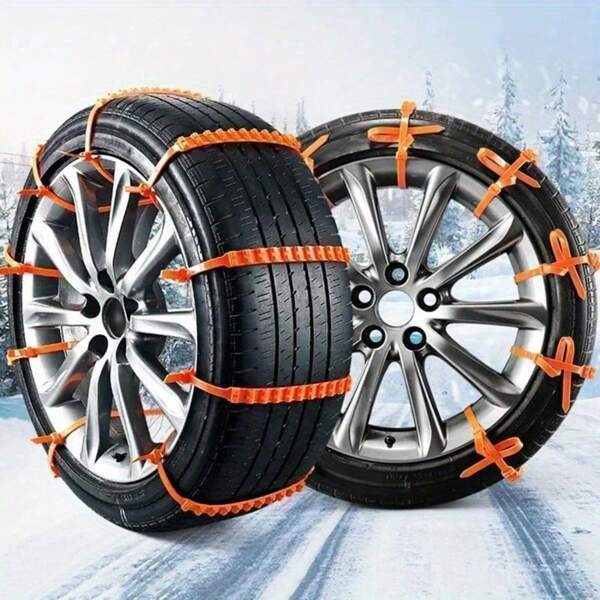 20er Pack Auto Reifen Kette Winter Skid Reifen Krawatten Auto Outdoor Schneereifen Schneekette Notfall Zubehör