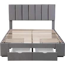 Bed Frames - Grey - View 8