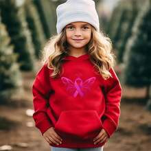 1/2/3 Pcs Breast Cancer Awareness Pink Ribbon Hot Press Decal - White Plastic Butterfly Pattern Heat Transfer Sticker For Jeans, Shirts, Hoodies, Canvas Bags - Customizable Ribbon Support - Multicolor - View 11