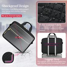 NEWHEY 17.3 Inch Laptop Bag, Unisex, Waterproof One Shoulder Laptop Messenger Bag, Large Capacity Laptop Bag, Suitable For Business, Office, Travel, College